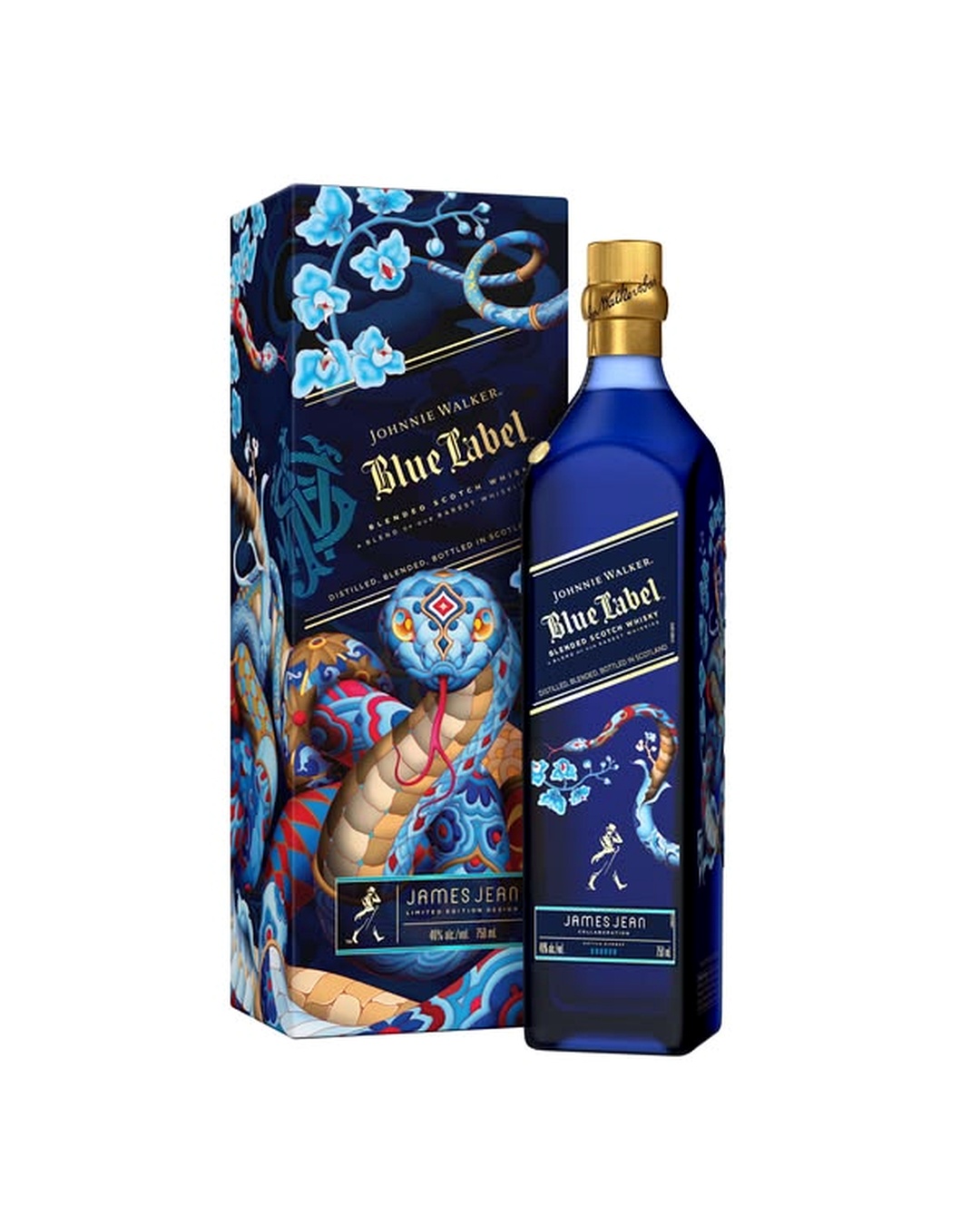 Johnnie Walker Blue Cny Snake 750Ml