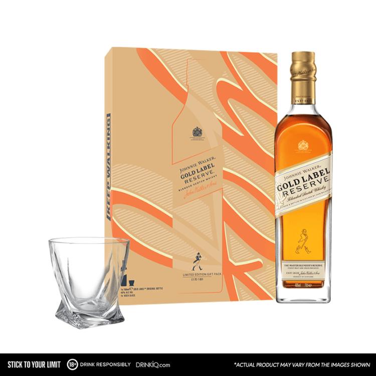Johnnie Walker Gold Festive Pack 750Ml