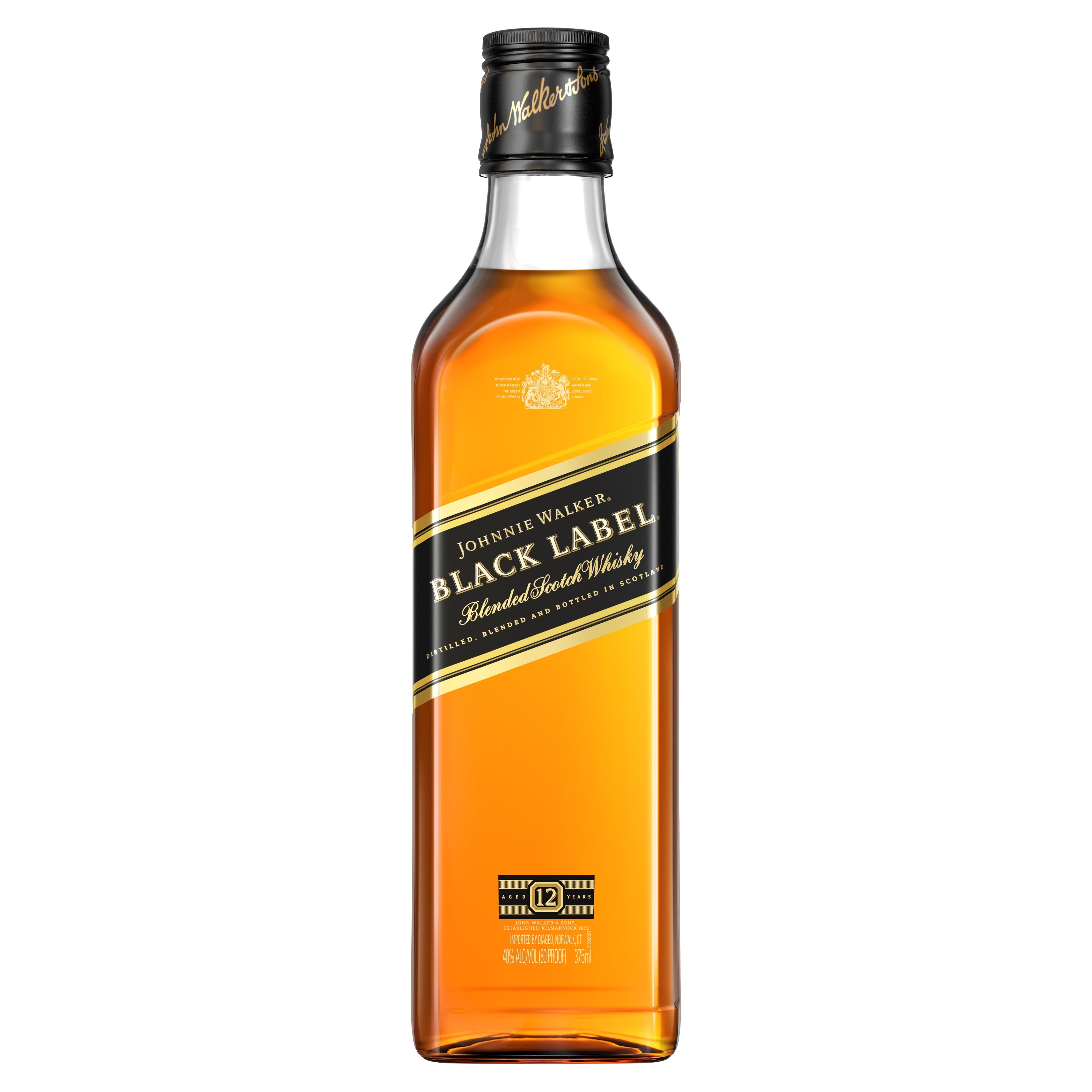 Jonnie Walker Black 12Yo 375Ml