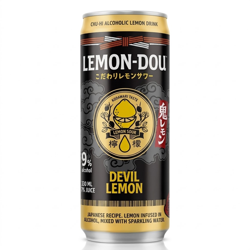Lemon Dou Devil Can 330Ml