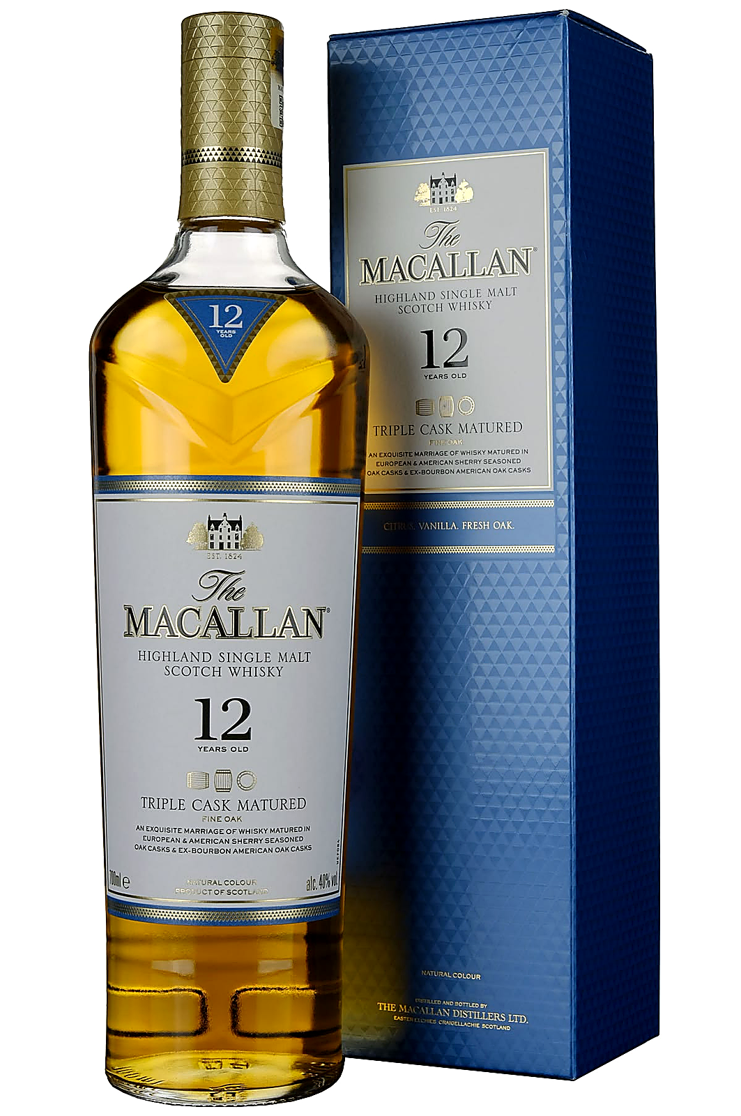 Macallan 12 Fine/Triple 700Ml